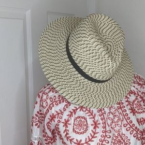 Bohemian straw hat